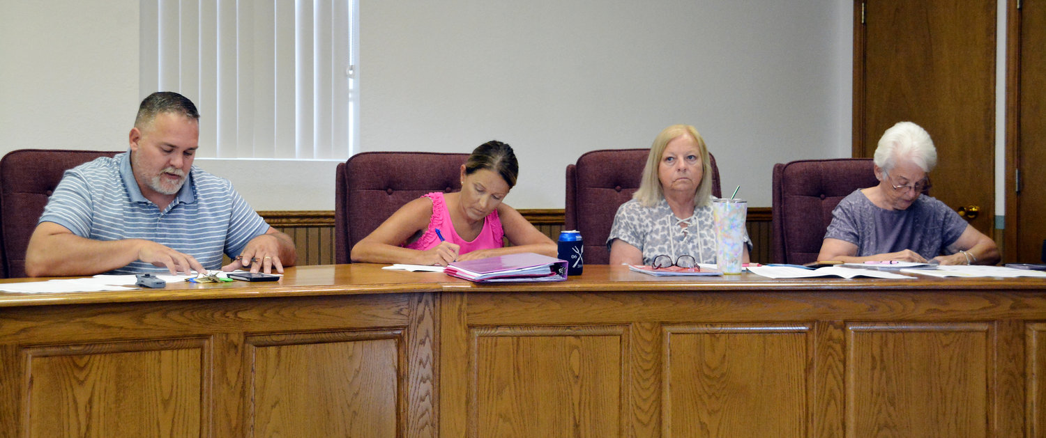 During a special meeting on July 21 called by two aldermen, Josh Seaver read his resignation letter to the board.